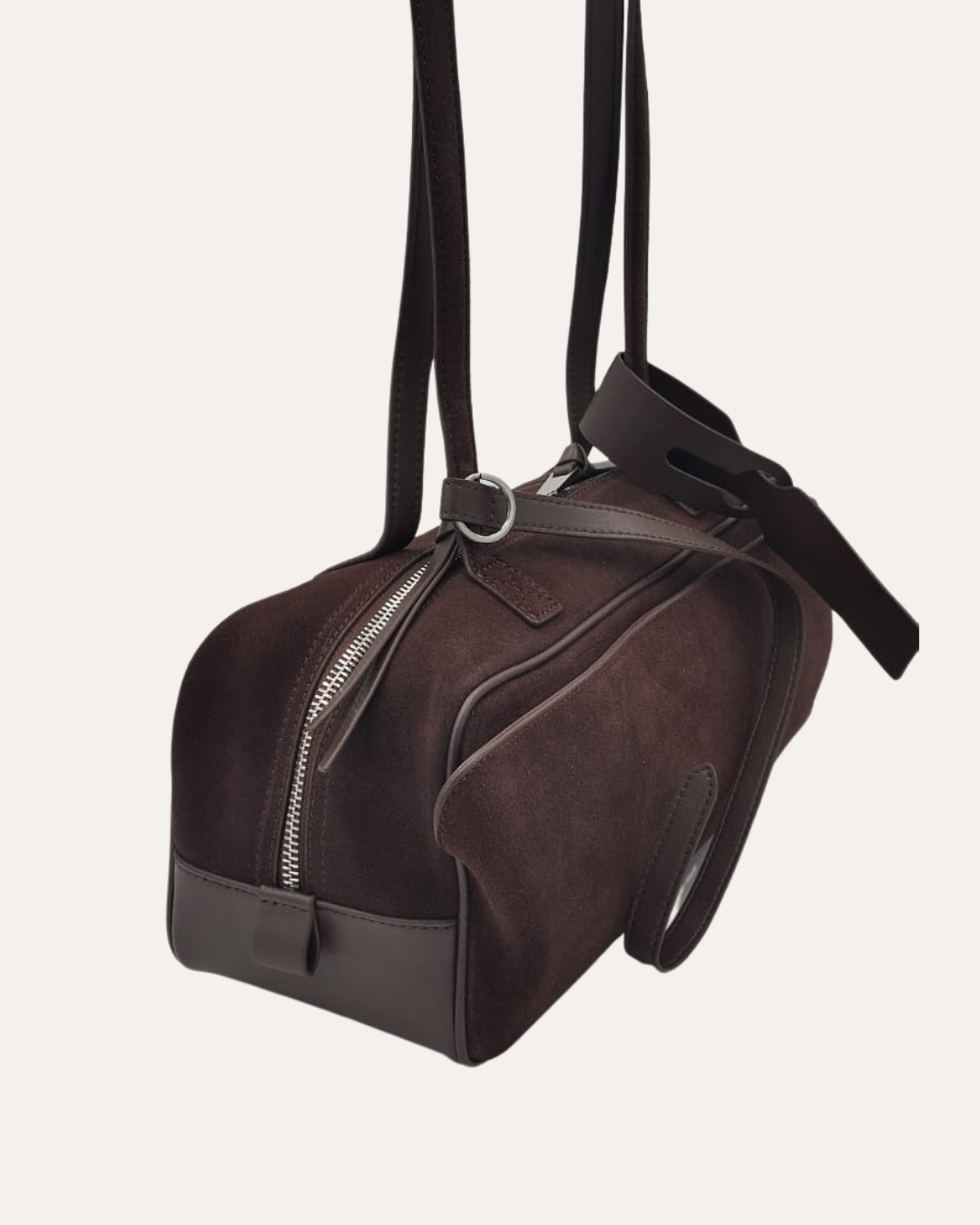 BORSA MARLIANA EAST WEST SUEDE